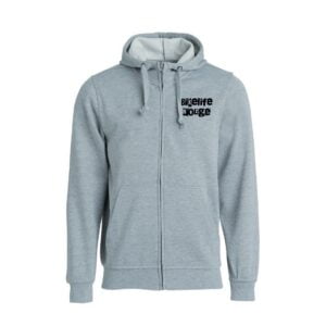 Basic Hoody Full Zip Grey